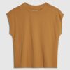 Orange T-shirt med långa ärmar