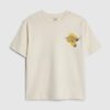 Oversized beige T-shirt för pojkar
