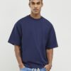 Oversized T-shirt i marinblått