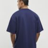 Oversized T-shirt i marinblått