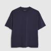 Oversized T-shirt i marinblått