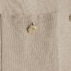 Petite beige stickad väst