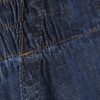 Petite blå pull-on-jeans med vida ben