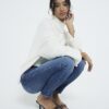 Petite Blue Bum Sculpt Molly Skinny Jeans