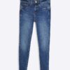Petite Blue Bum Sculpt Molly Skinny Jeans