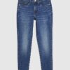 Petite Blue Sculpt Skinny Jeans