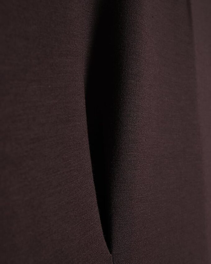 Petite Brown Premium Batwing Sweatshirt