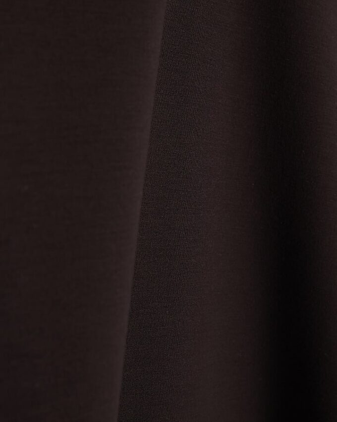 Petite brun premium-T-shirt med korta ärmar