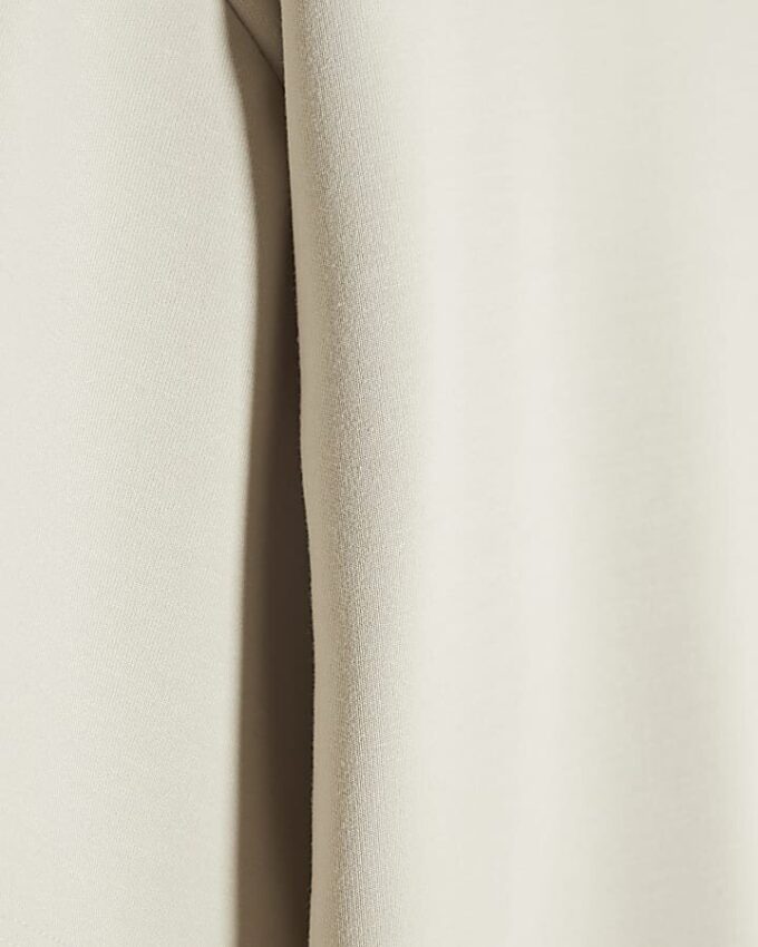 Petite Cream Premium Boxy T-shirt