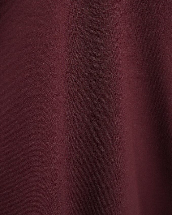 Petite Red Tie Front Premium Top