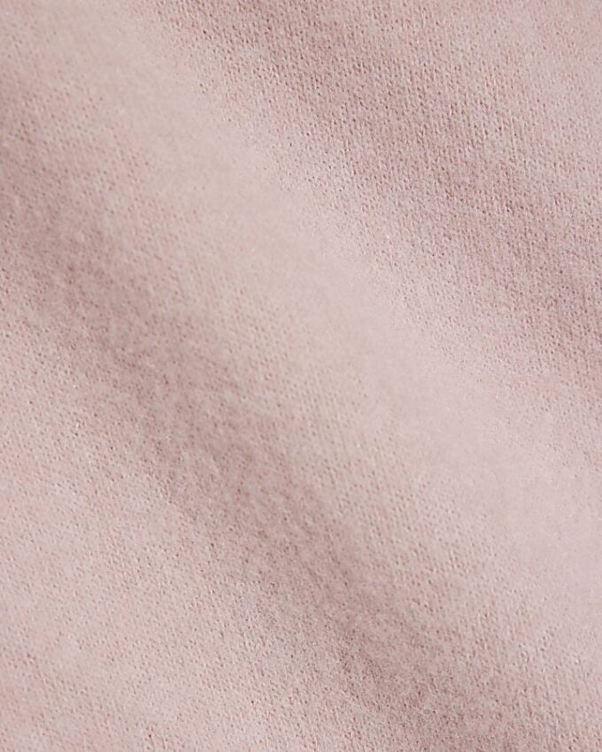 Petite rosa ärmlös mysig draperad topp