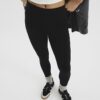 Petite svarta leggings med hög midja Petite svarta leggings med hög midja