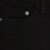Petite svarta midhögt skurna flared jeans Petite svarta midhögt skurna flared jeans