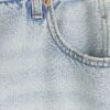 Plus blå högmidjade, avslappnade raka jeans Plus blå högmidjade, avslappnade raka jeans