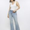 Plus Blue högmidjade flare-jeans Plus Blue högmidjade flare-jeans
