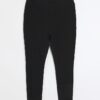 Plus svarta leggings med hög midja