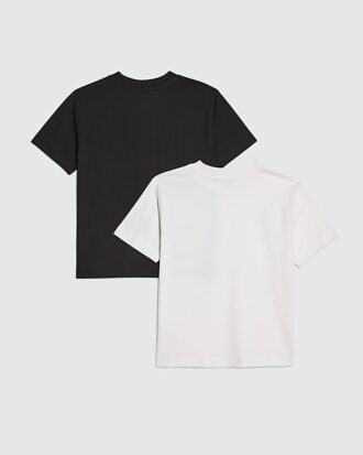 Pojkar Svart RR 2-pack T-shirts