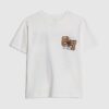 Pojkar Vit 67 Basket T-shirt