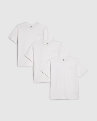 Pojkar Vit RR 3-pack T-shirts