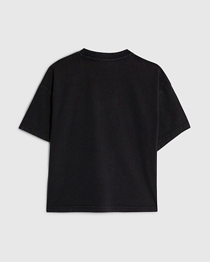 Pojkars svarta oversized Palais Dragon T-shirt