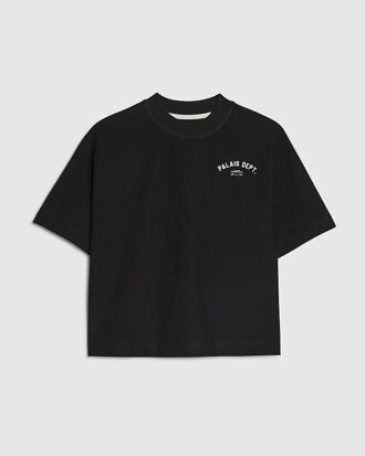 Pojkars svarta Palais Dept T-shirt