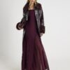 Röd bandeau-klänning i bodycon-modell