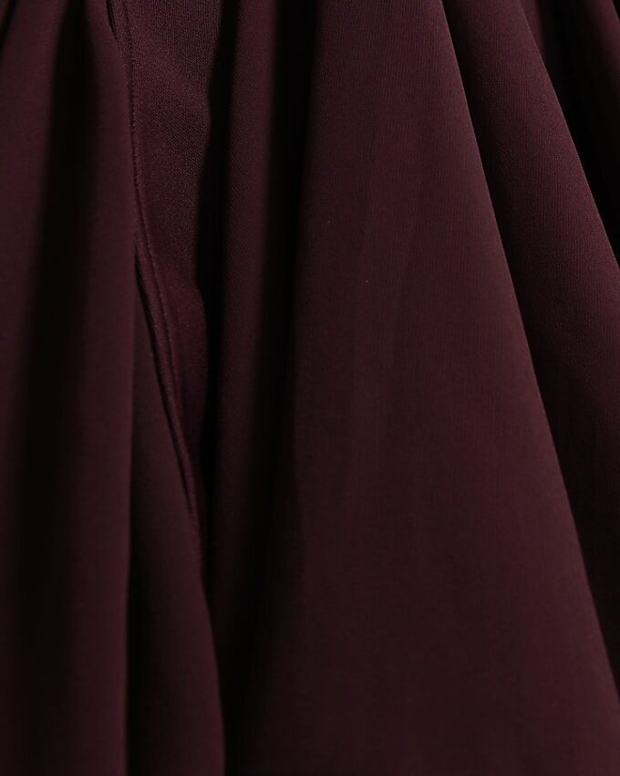Röd bandeau-klänning i bodycon-modell