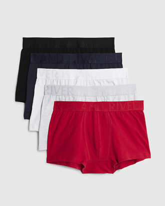 Röd RI 5-pack boxershorts