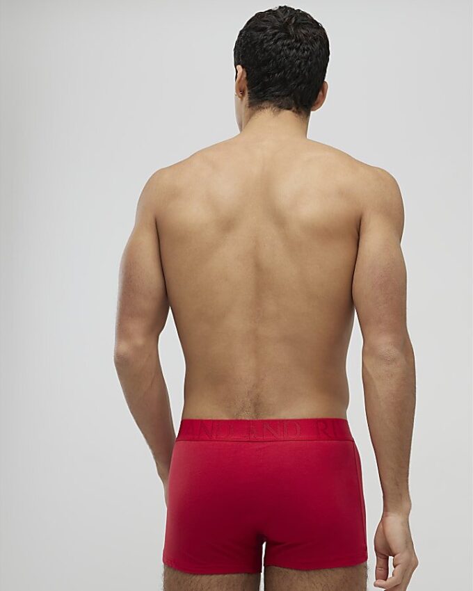 Röd RI 5-pack boxershorts
