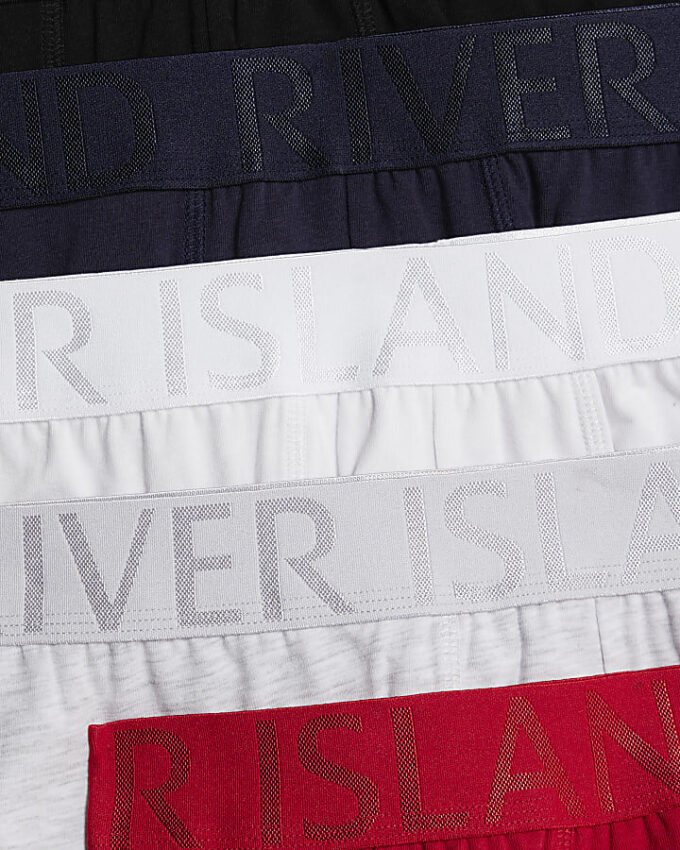 Röd RI 5-pack boxershorts