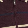 Röd slim fit-polotröja med ränder Röd slim fit-polotröja med ränder