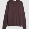 Röd slim fit-tröja