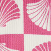 Rosa bikiniunderdel med texturerat skalprint