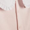 Rosa bodysuit och strumpor för babyflickor