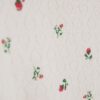 Rosa bodysuit-set med blommönster för babyflickor