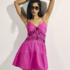 Rosa Cornelli Mini Beach Dress