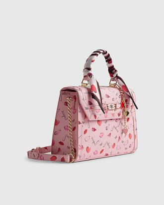 Rosa Jadore Charm Scarf Tote Bag