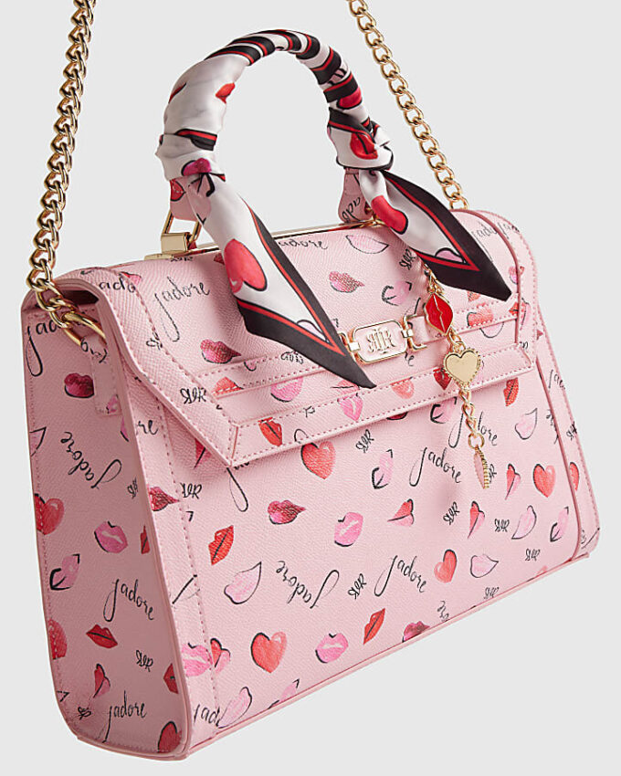 Rosa Jadore Charm Scarf Tote Bag