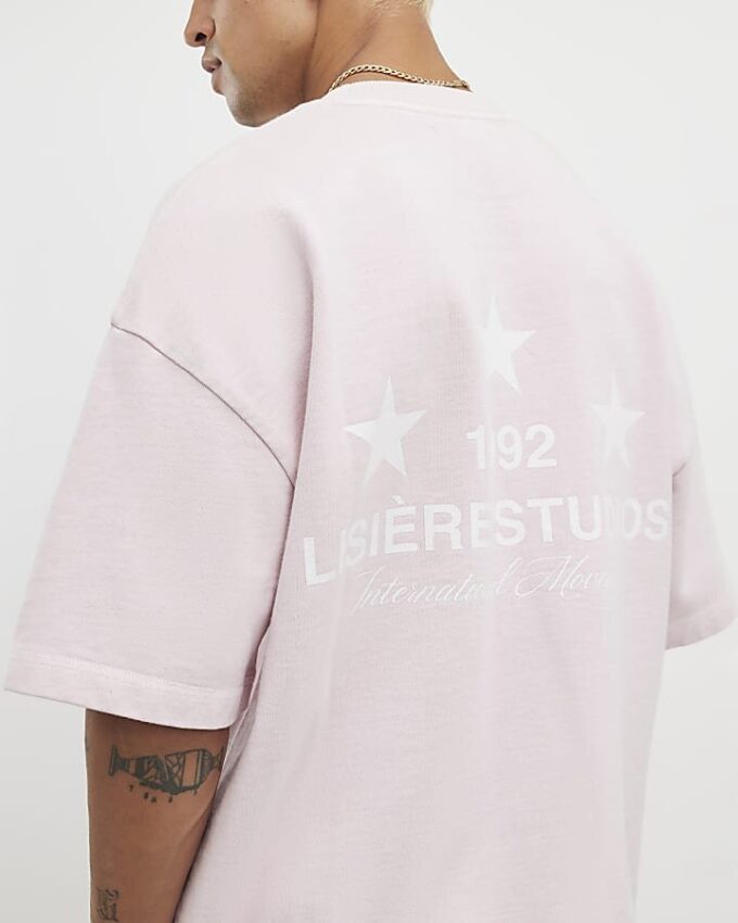 Rosa oversized Lisiere Studios T-shirt