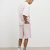 Rosa oversized-passformade rosa Lisiere-shorts
