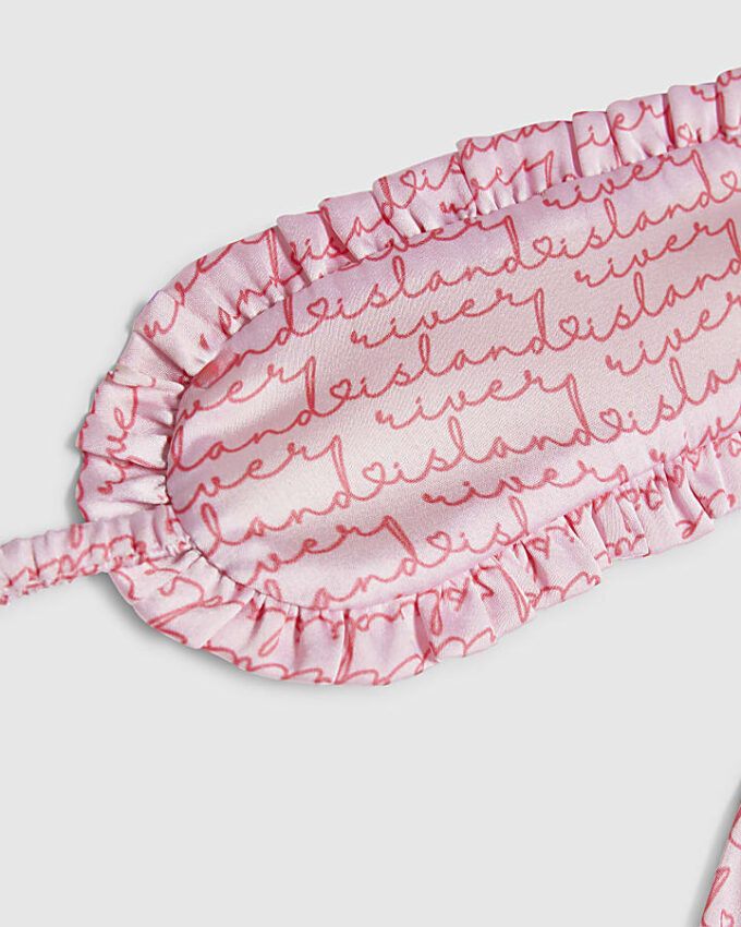 Rosa pyjamas för flickor med RI Monogram Rosa pyjamas för flickor med RI Monogram