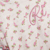 Rosa pyjamas med monogram för flickor