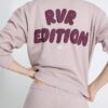 Rosa RVR Edition-tröja med tryck på ryggen