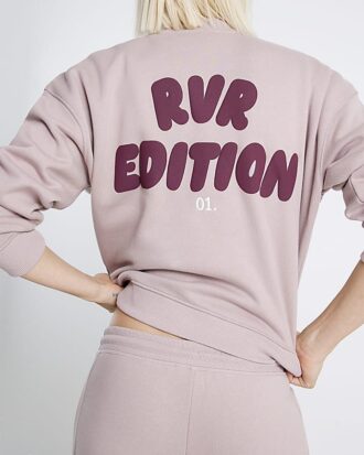 Rosa RVR Edition-tröja med tryck på ryggen