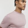 Rosa slim fit-T-shirt