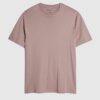 Rosa slim fit-T-shirt