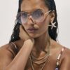 Roséguldfärgade Twist Aviators