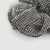 Scrunchie för flickor i svart med strass
