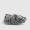 Scrunchie för flickor i svart med strass