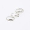 Silver 3-pack ringar